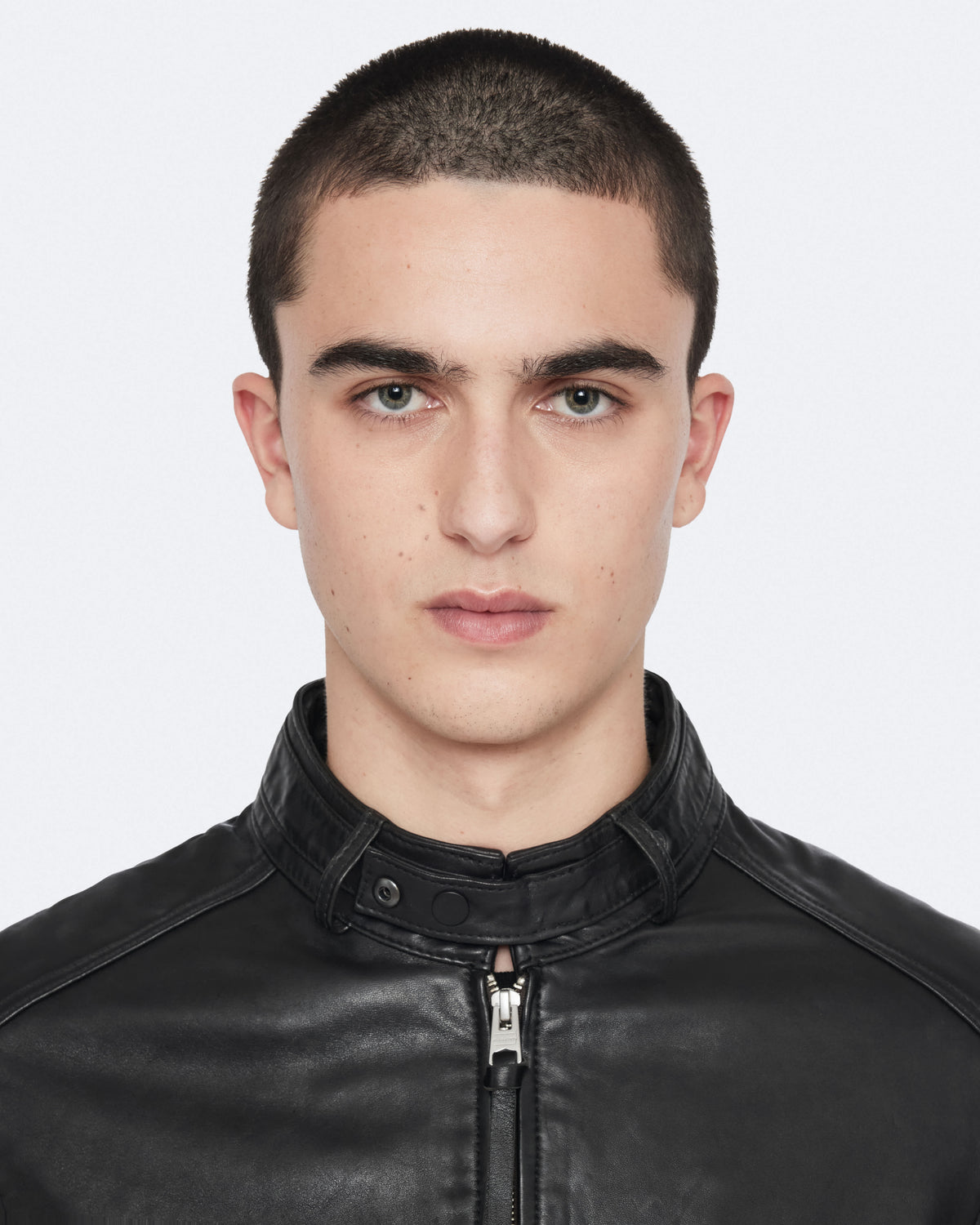 Cora Leather Jacket Jet Black