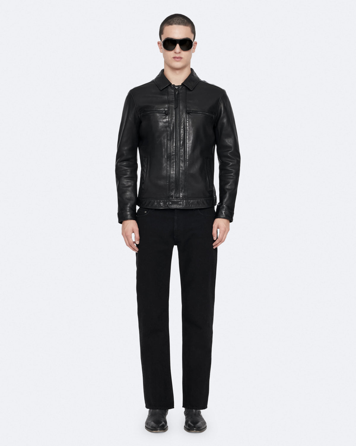 Luck Leather Jacket Black