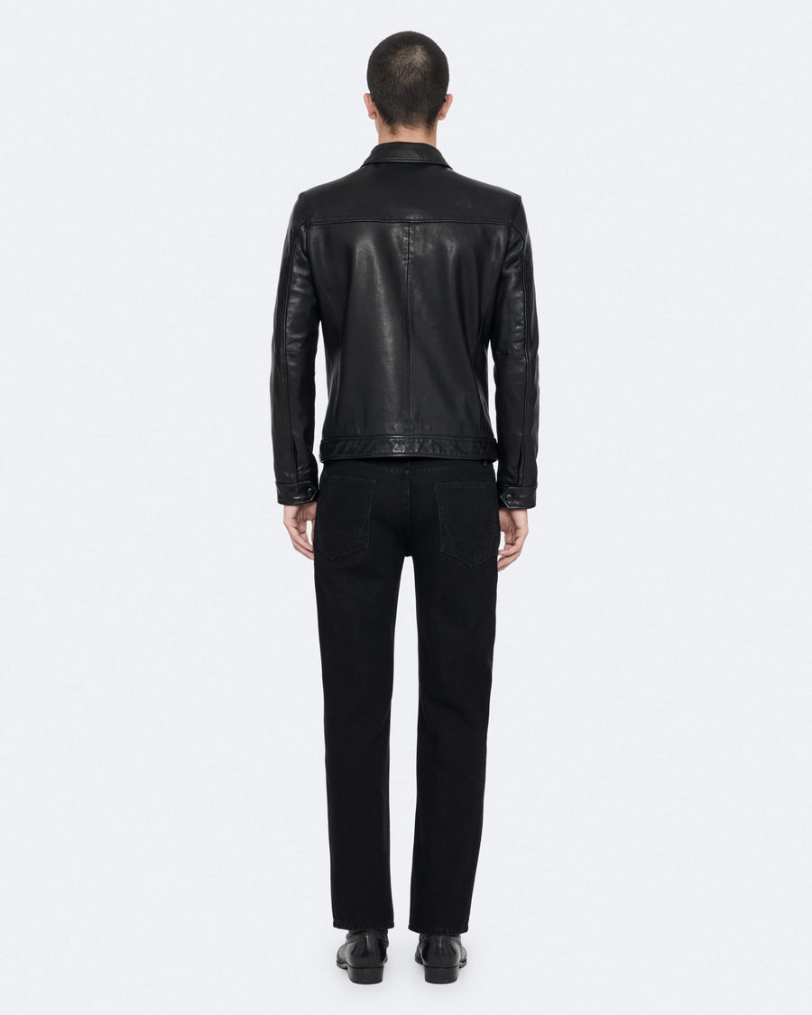 Luck Leather Jacket Black