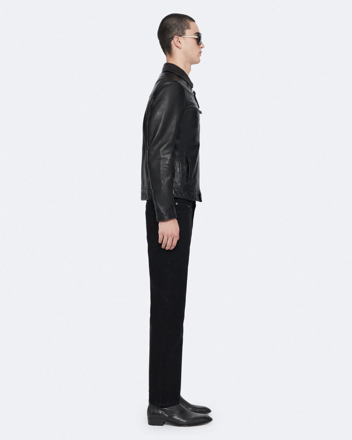 Luck Leather Jacket Black