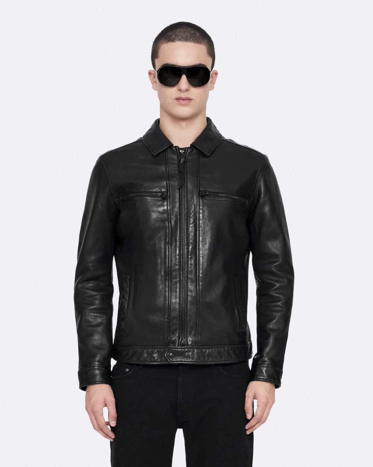 Luck Leather Jacket Black