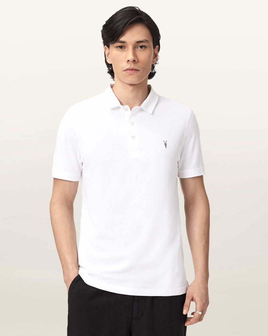 Reform Short Sleeve Polo Shirts 2 Pack WHITE/PITCH GREEN