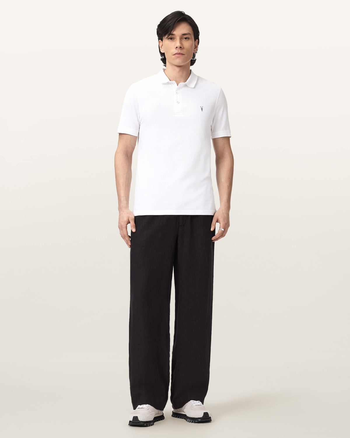 Reform Short Sleeve Polo Shirts 2 Pack WHITE/PITCH GREEN