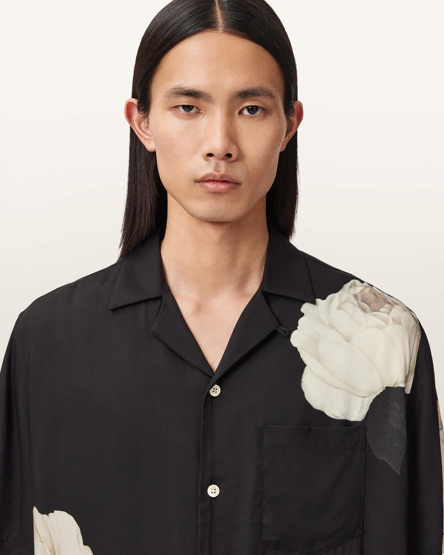 SHIRT M082SD Jet Black