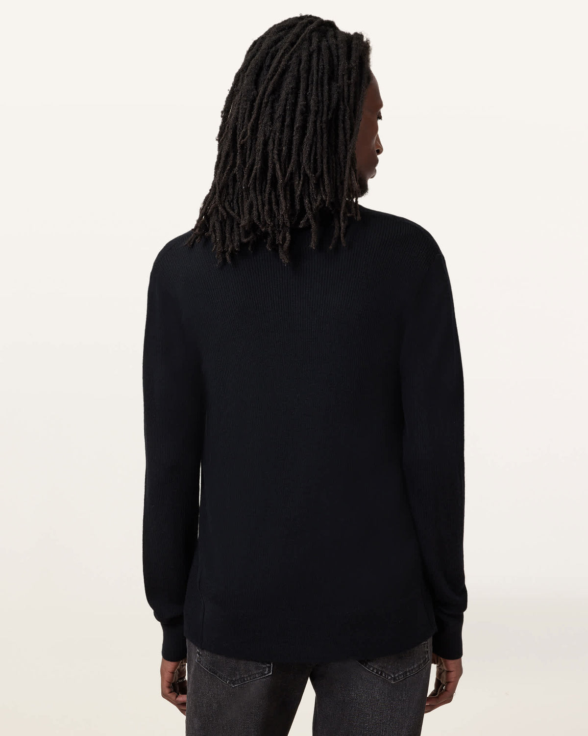 Mode Merino Ramskull Open Cardigan Black