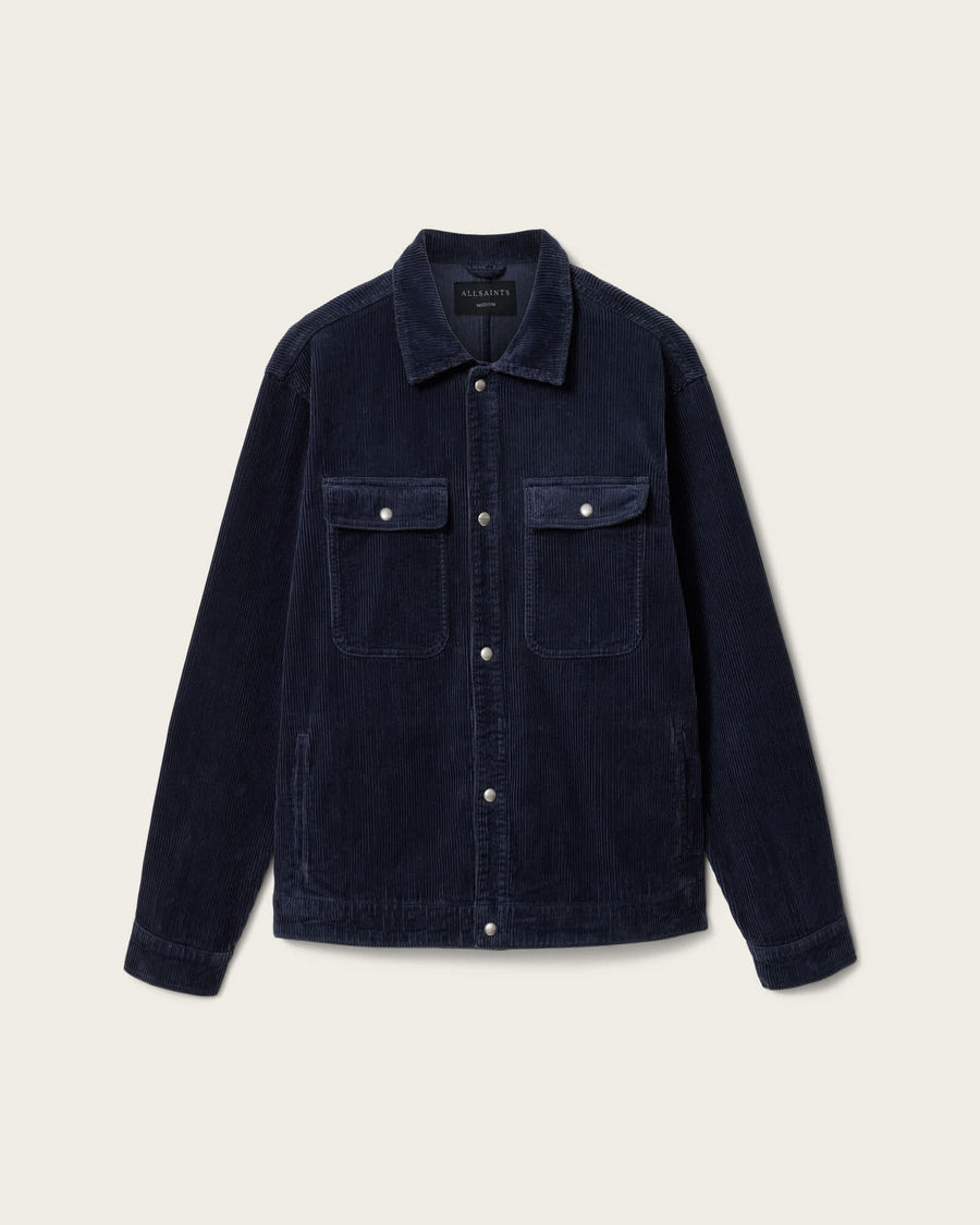 Castleford Corduroy Overshirt MOONLIT BLUE