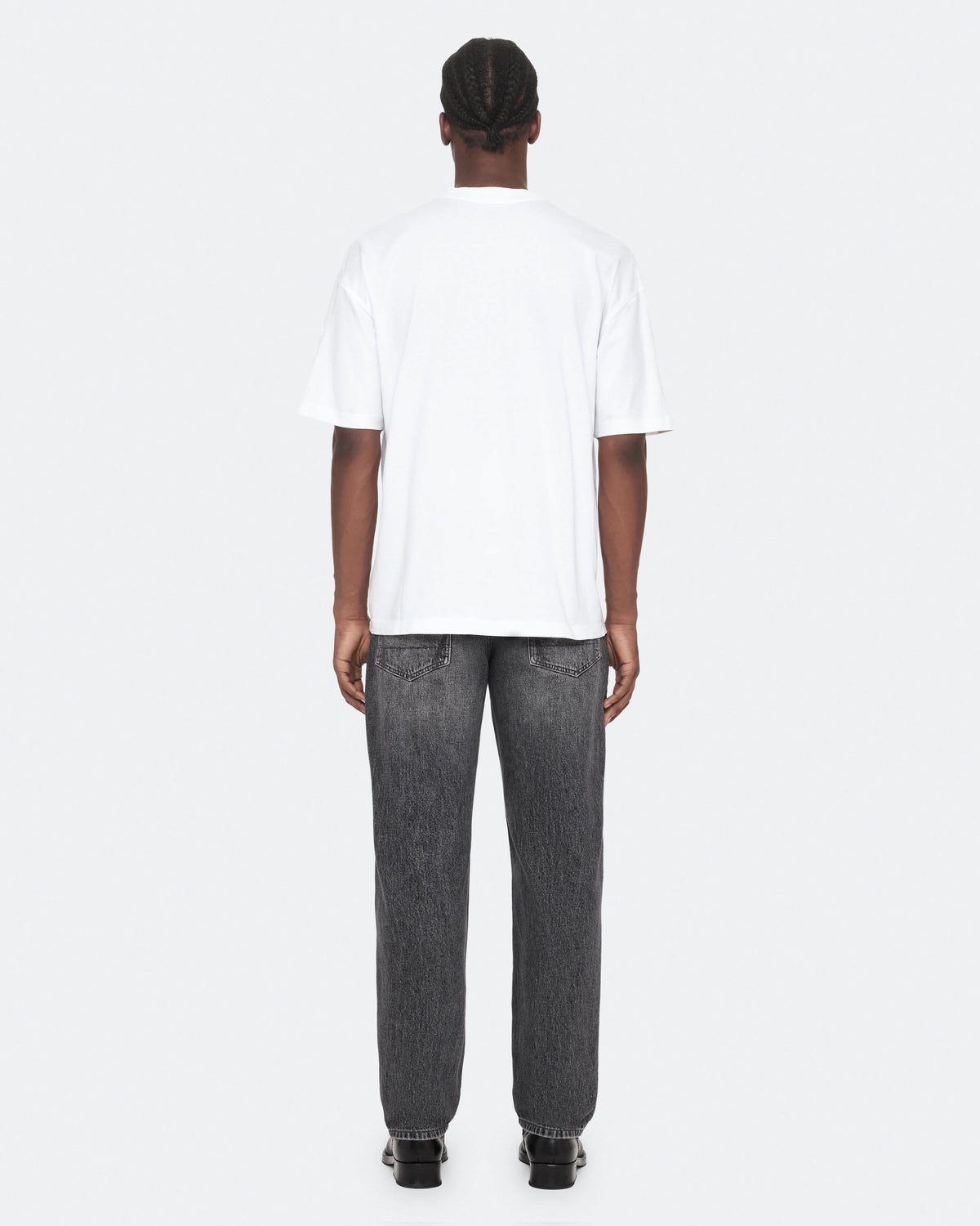 Biggy Oversized Logo Print T-Shirt Optic White