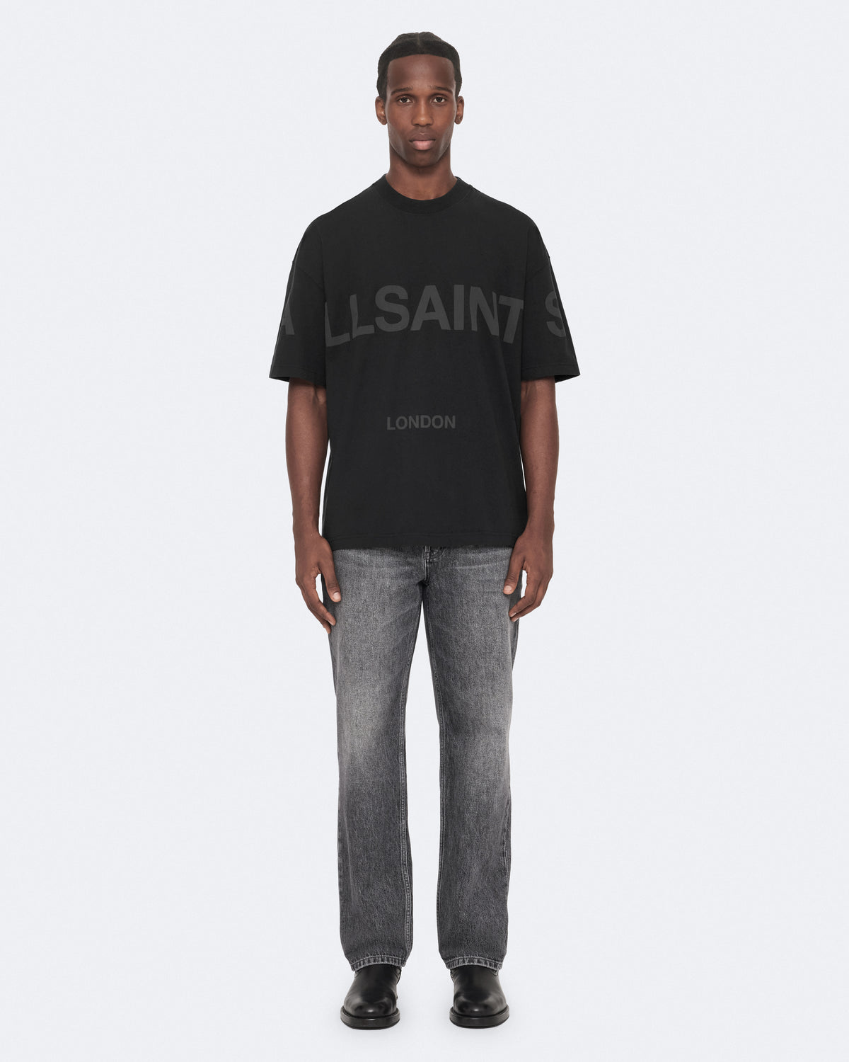 Biggy Oversized Logo Print T-Shirt