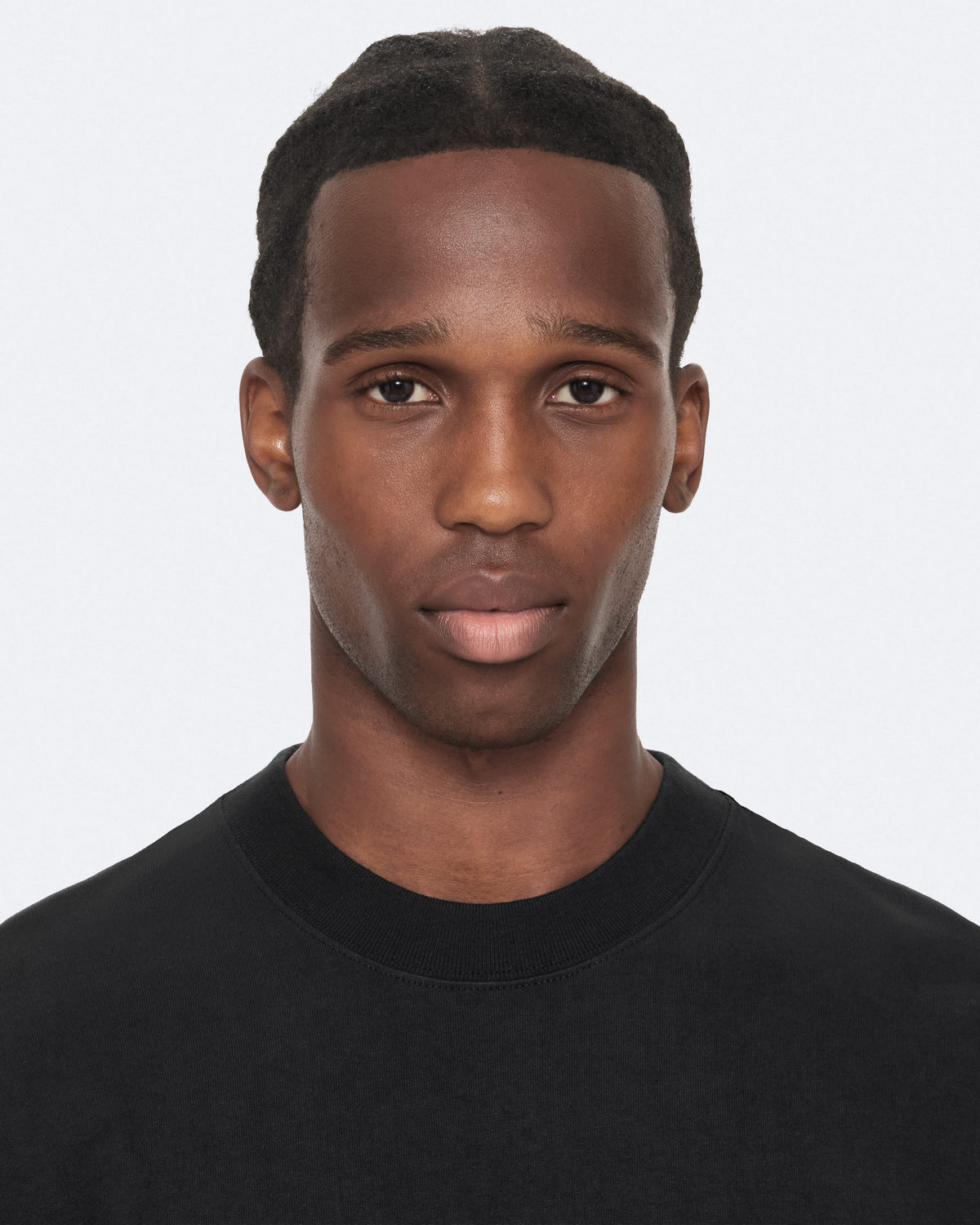 Biggy Oversized Logo Print T-Shirt Jet Black