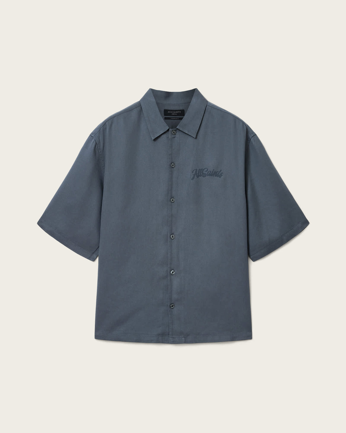 Circe Oversized Short Sleeve Shirt MOONSTONE BLUE