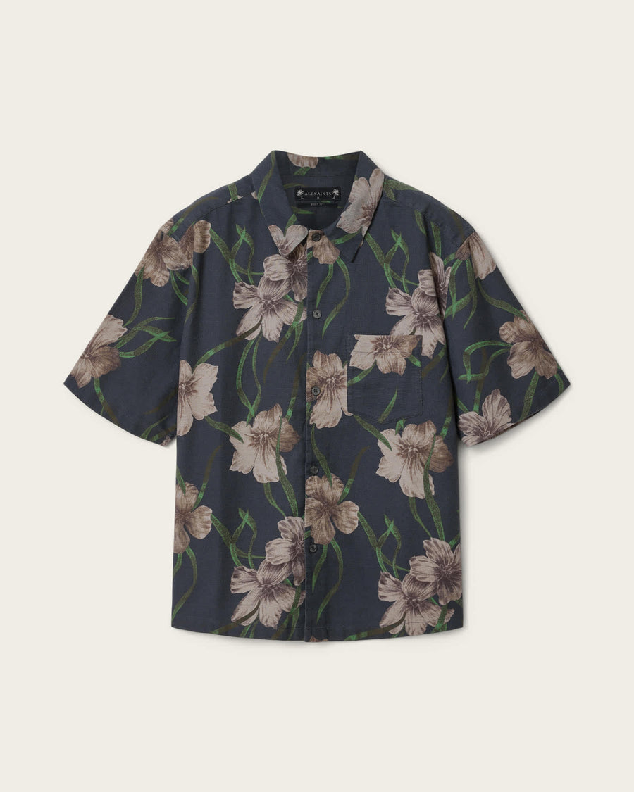 Climber Short Sleeve Boxy Shirt Jet Black