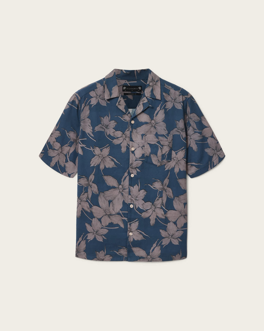 Parterre Relaxed Fit Short Sleeve Shirt BAY BLUE