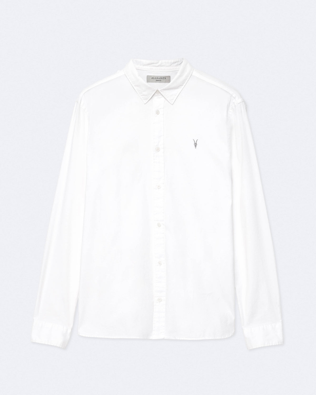Hawthorne Slim-Fit Ramskull Shirt White