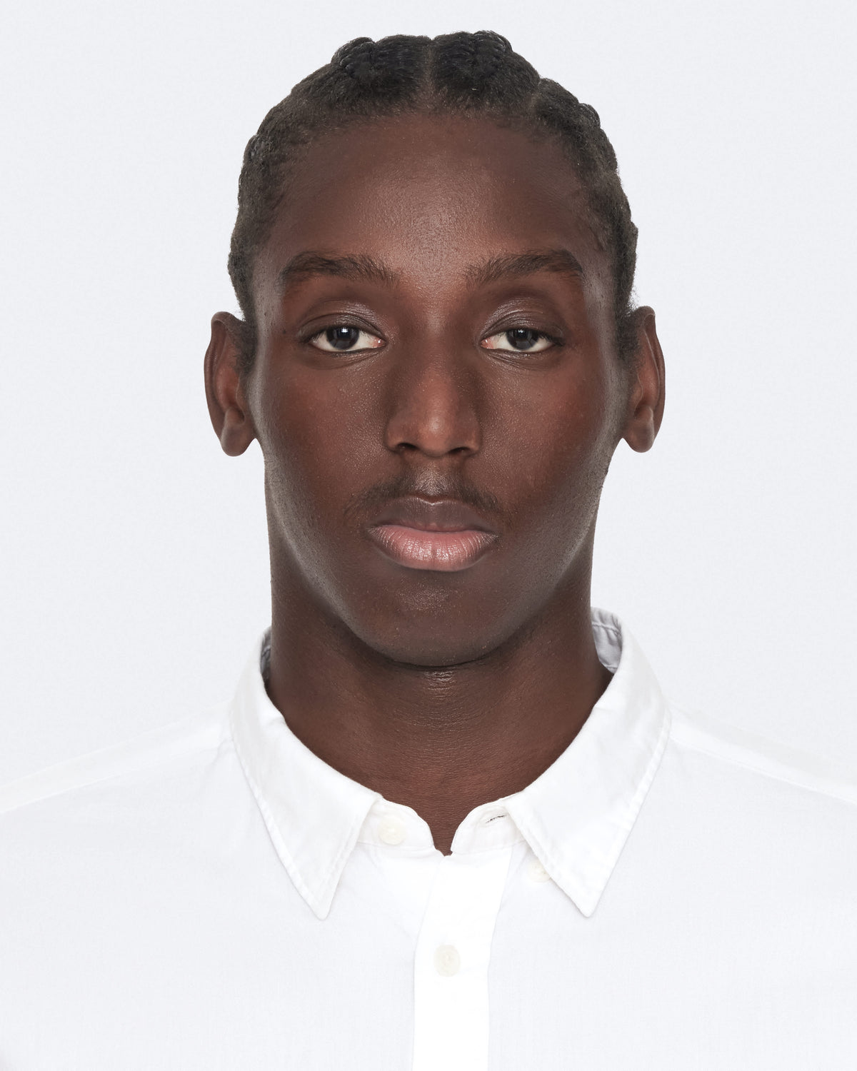 Hawthorne Slim-Fit Ramskull Shirt White