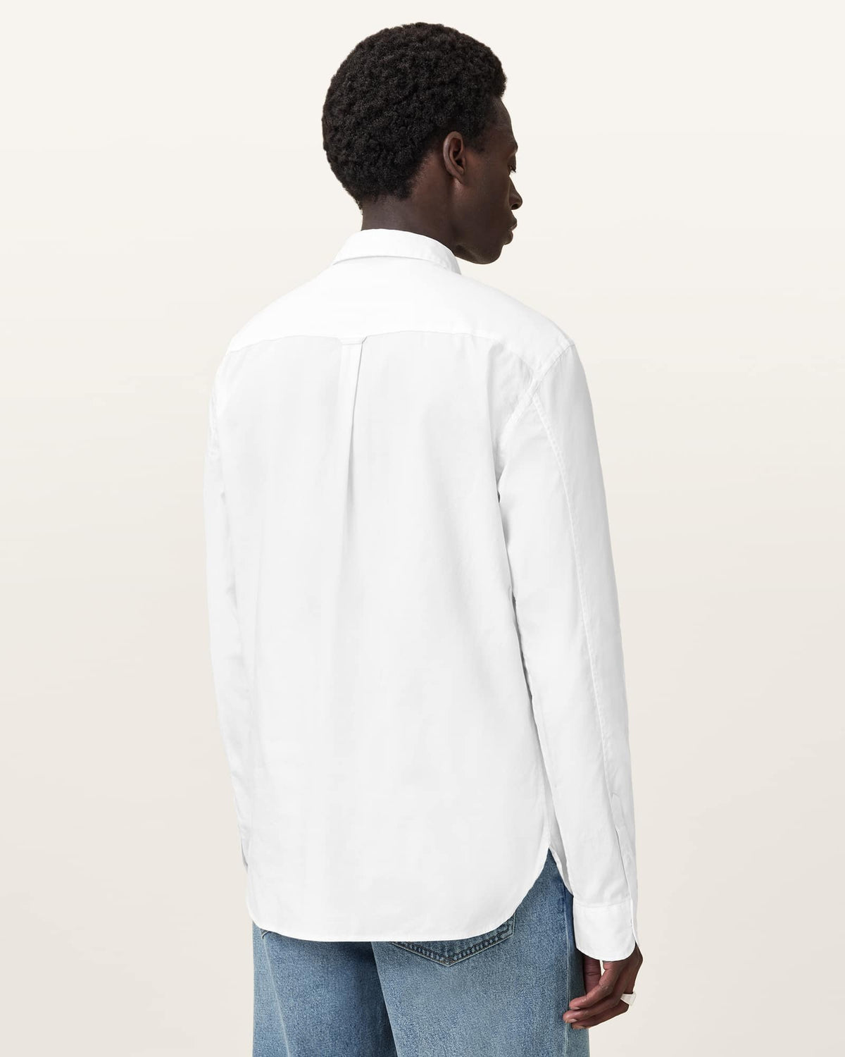 Hawthorne Slim-Fit Ramskull Shirt White