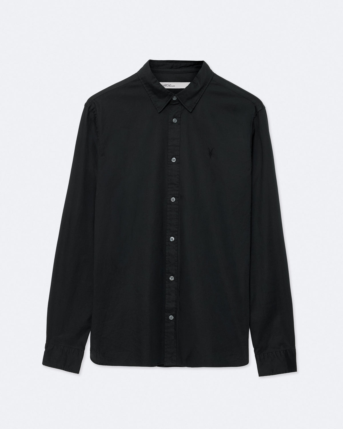 Hawthorne Slim-Fit Ramskull Shirt Black