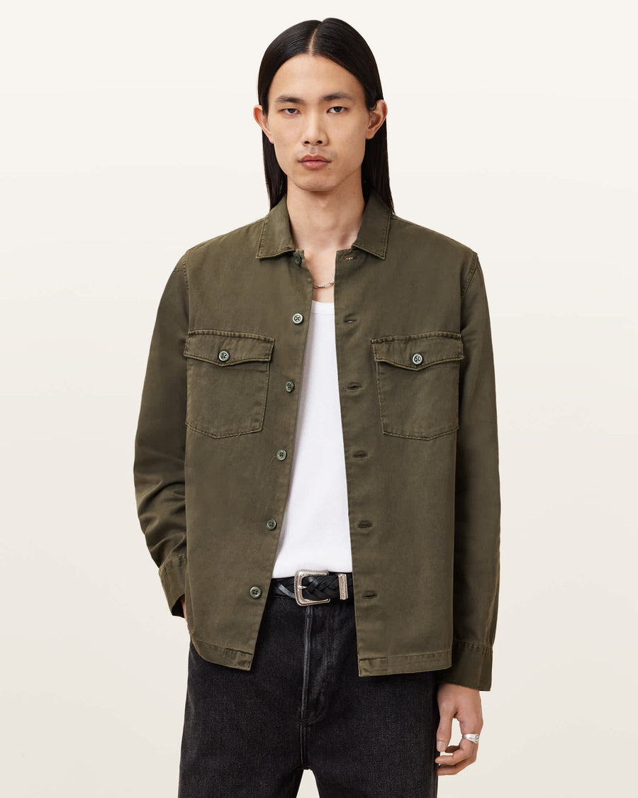 Spotter Slim Fit Overshirt CARGO GREEN
