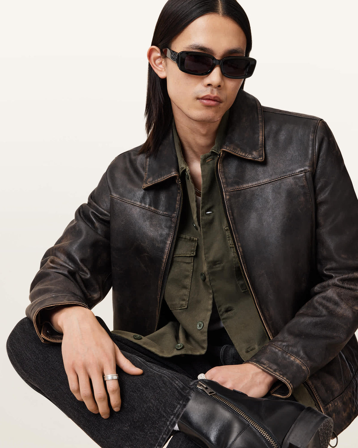 Spotter Slim Fit Overshirt CARGO GREEN