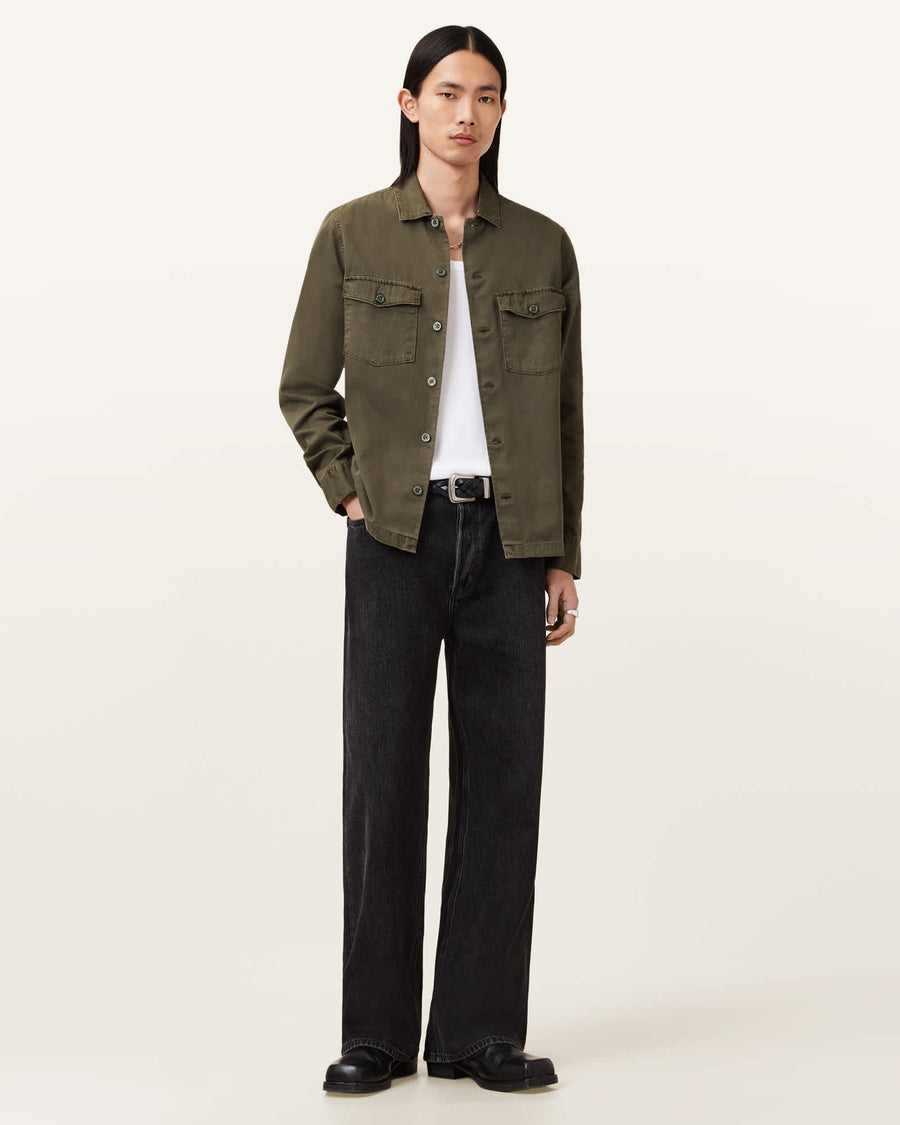 Spotter Slim Fit Overshirt CARGO GREEN
