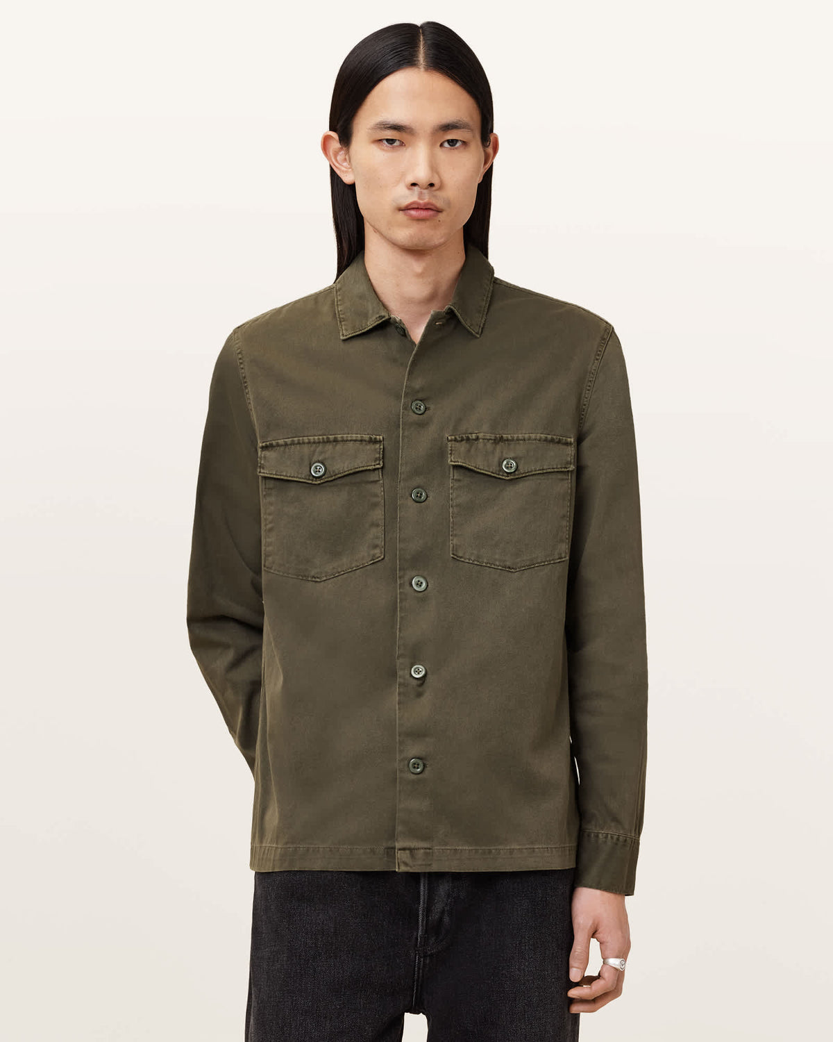 Spotter Slim Fit Overshirt CARGO GREEN
