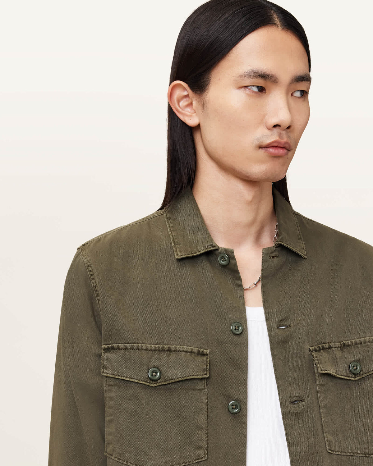Spotter Slim Fit Overshirt CARGO GREEN