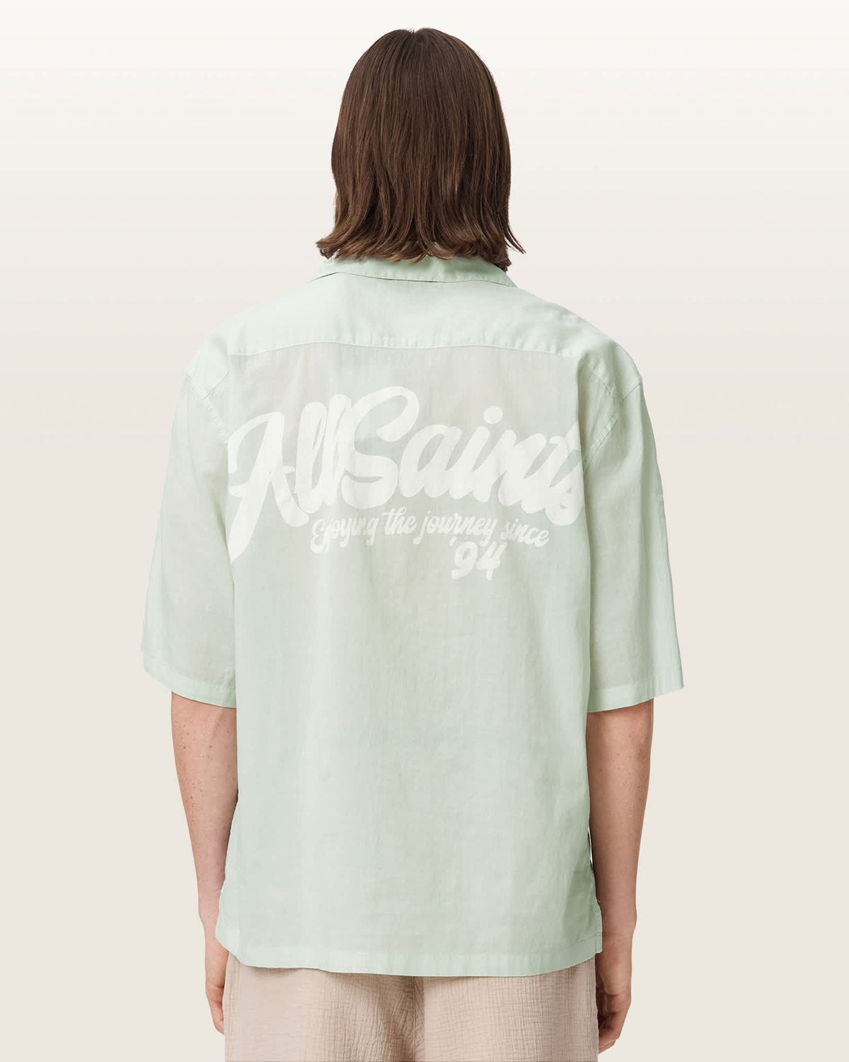 Odyssey Oversized Short Sleeve Shirt POWDERED GREEN