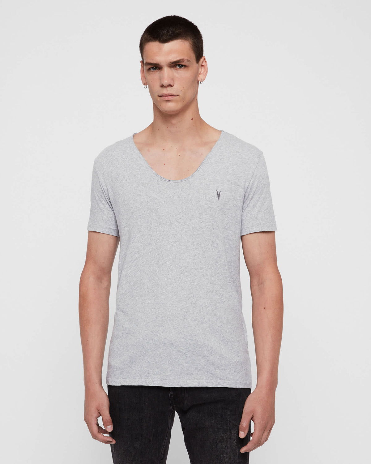 Tonic Scoop T-Shirt Grey Marl