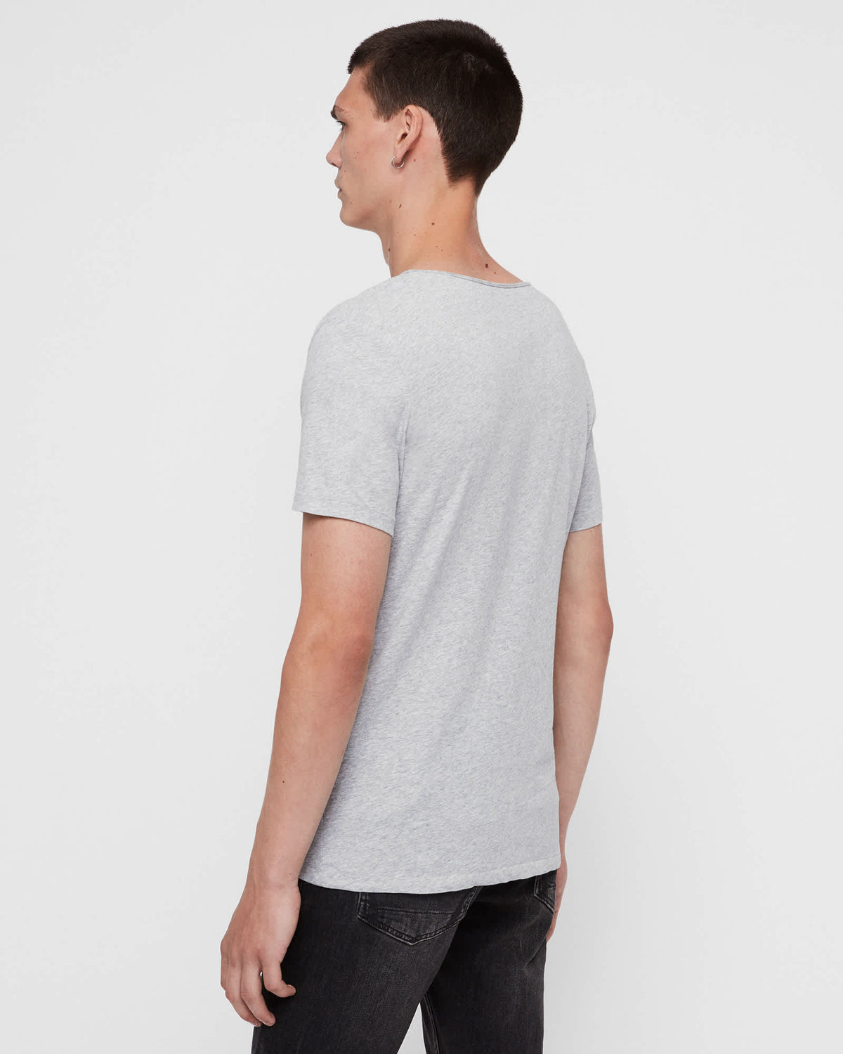 Tonic Scoop T-Shirt Grey Marl