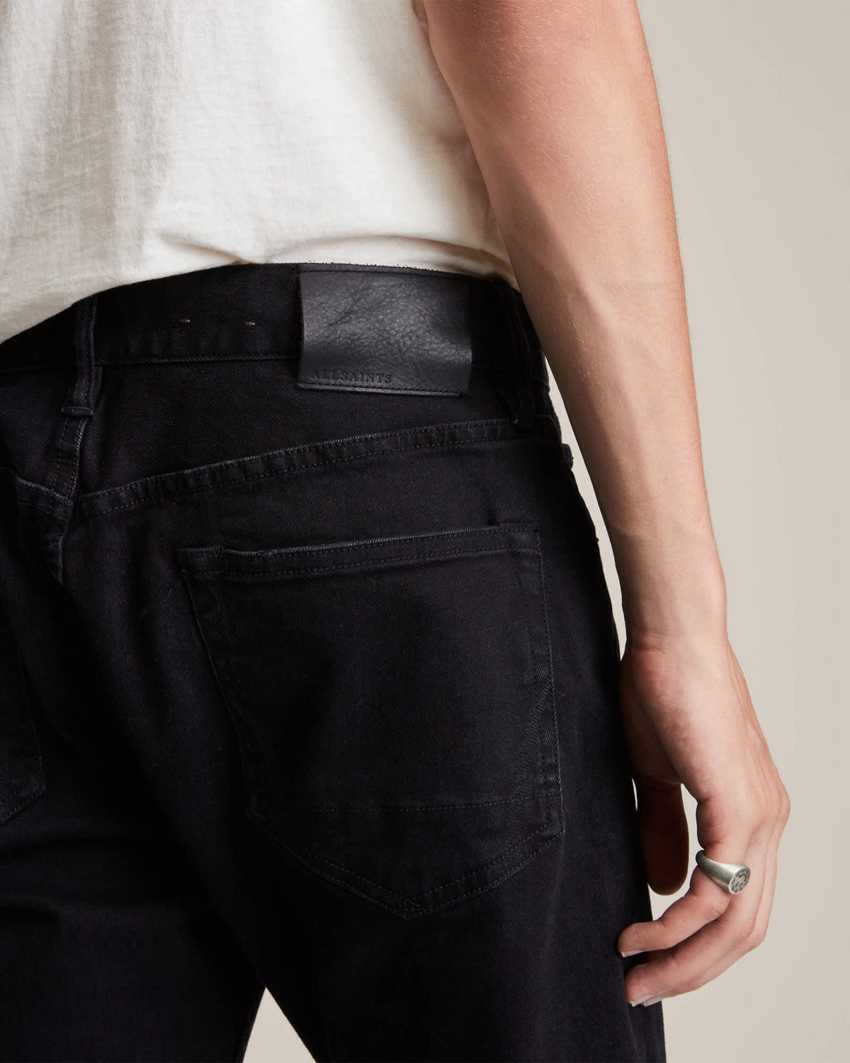 Rex Slim Jeans Jet Black