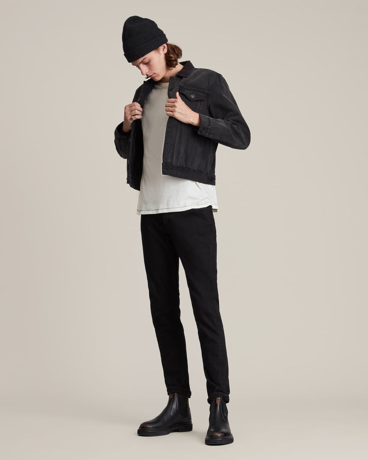 Rex Slim Jeans Jet Black