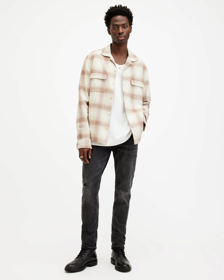 Rex Slim Fit Soft Stretch Denim Jeans Washed Black