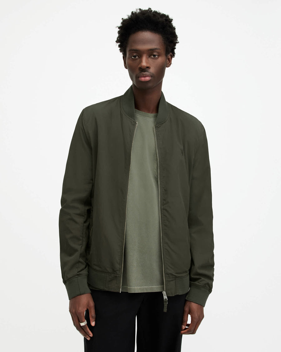 Bassett Ramskull Bomber Jacket DULL KHAKI