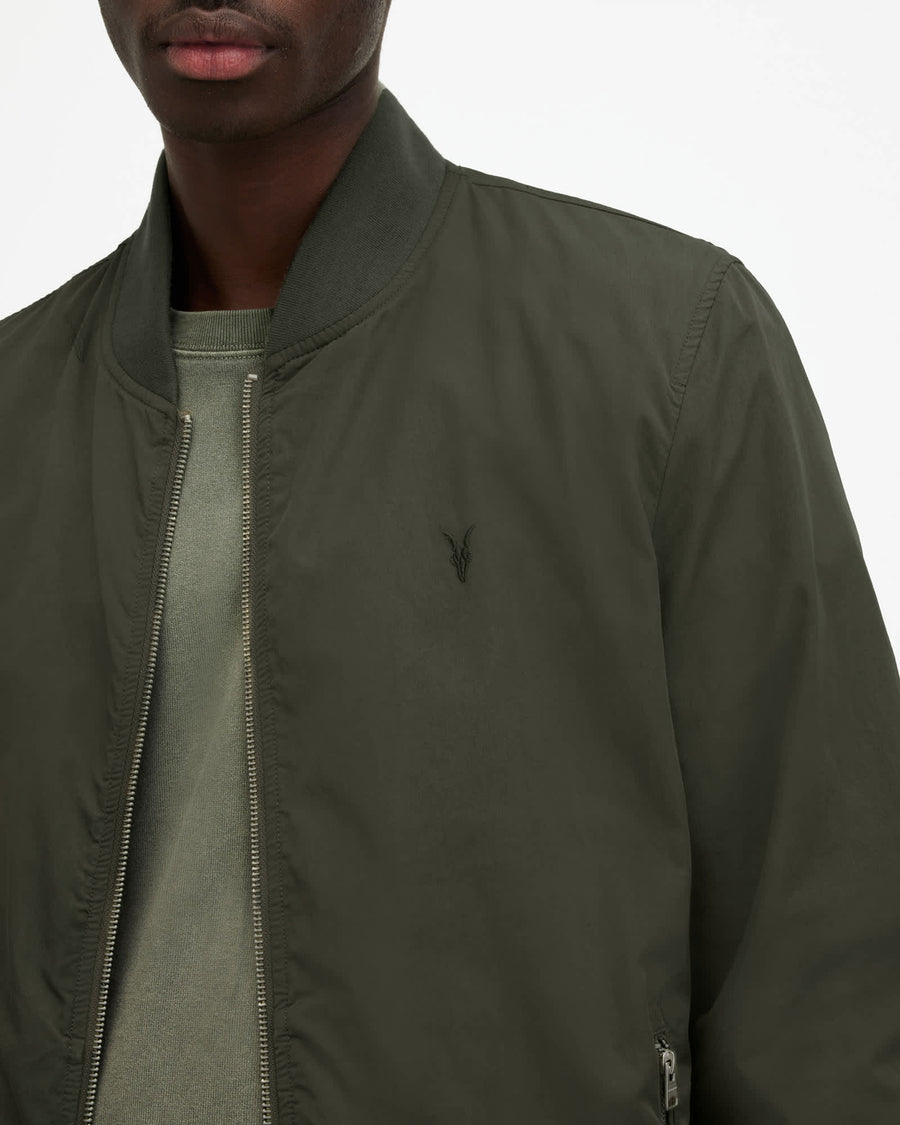 Bassett Ramskull Bomber Jacket DULL KHAKI