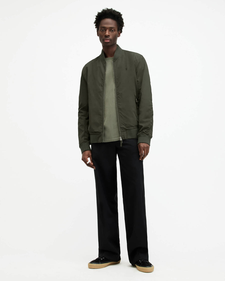 Bassett Ramskull Bomber Jacket DULL KHAKI
