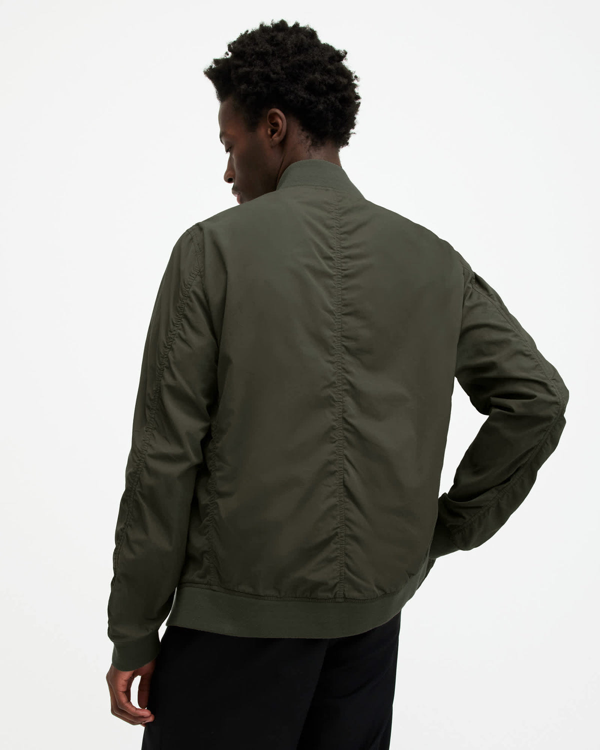 Bassett Ramskull Bomber Jacket DULL KHAKI