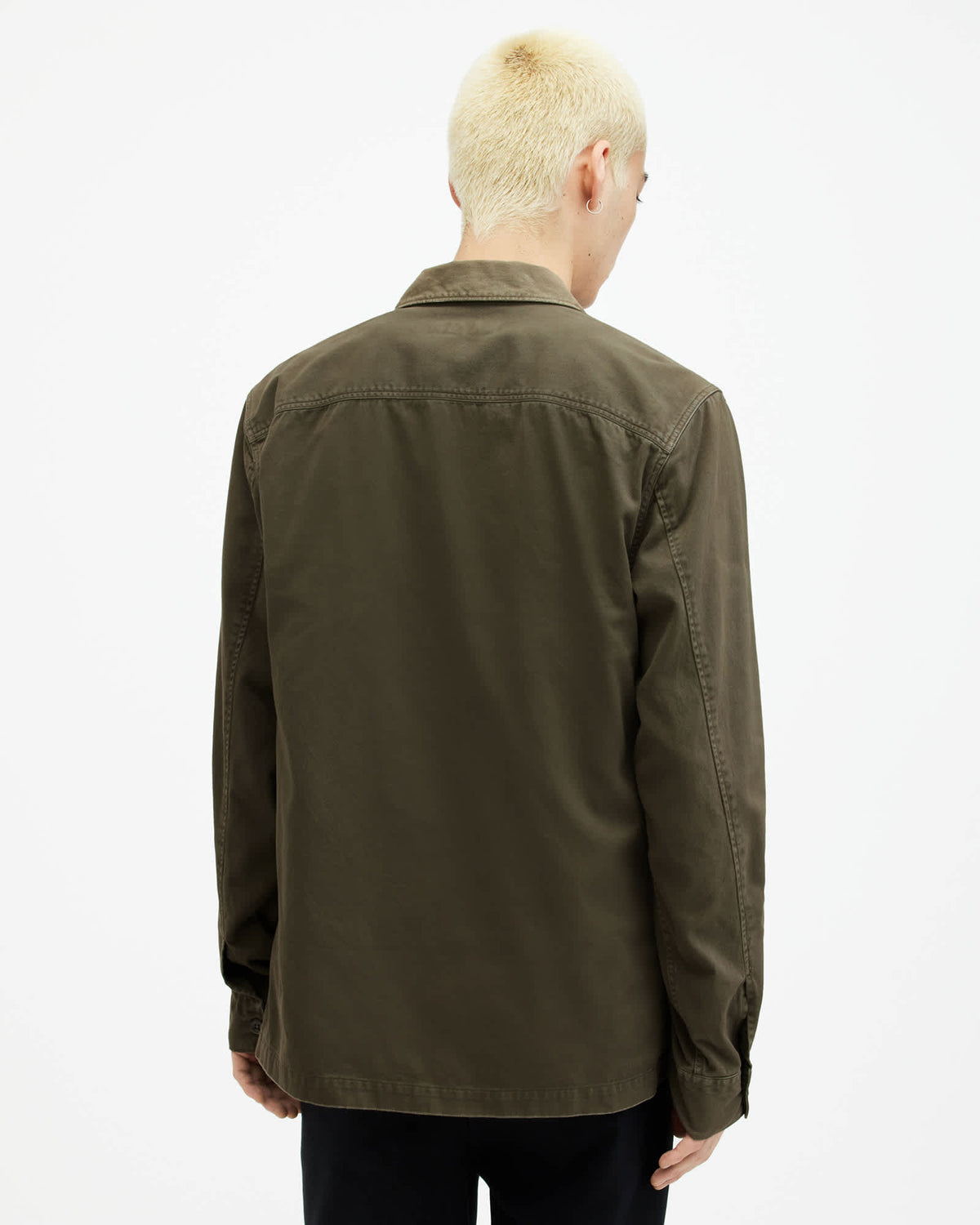 Spotter Long Sleeve Military Overshirt CARGO GREEN