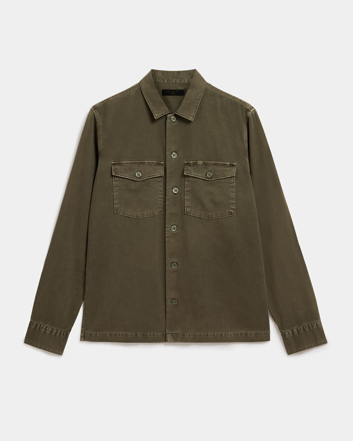 Spotter Long Sleeve Military Overshirt CARGO GREEN
