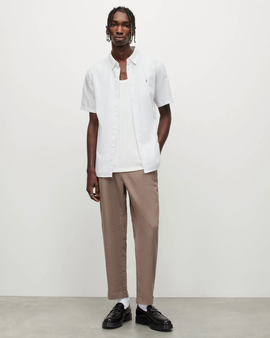 Hawthorne Ramskull Short Sleeve Shirt White