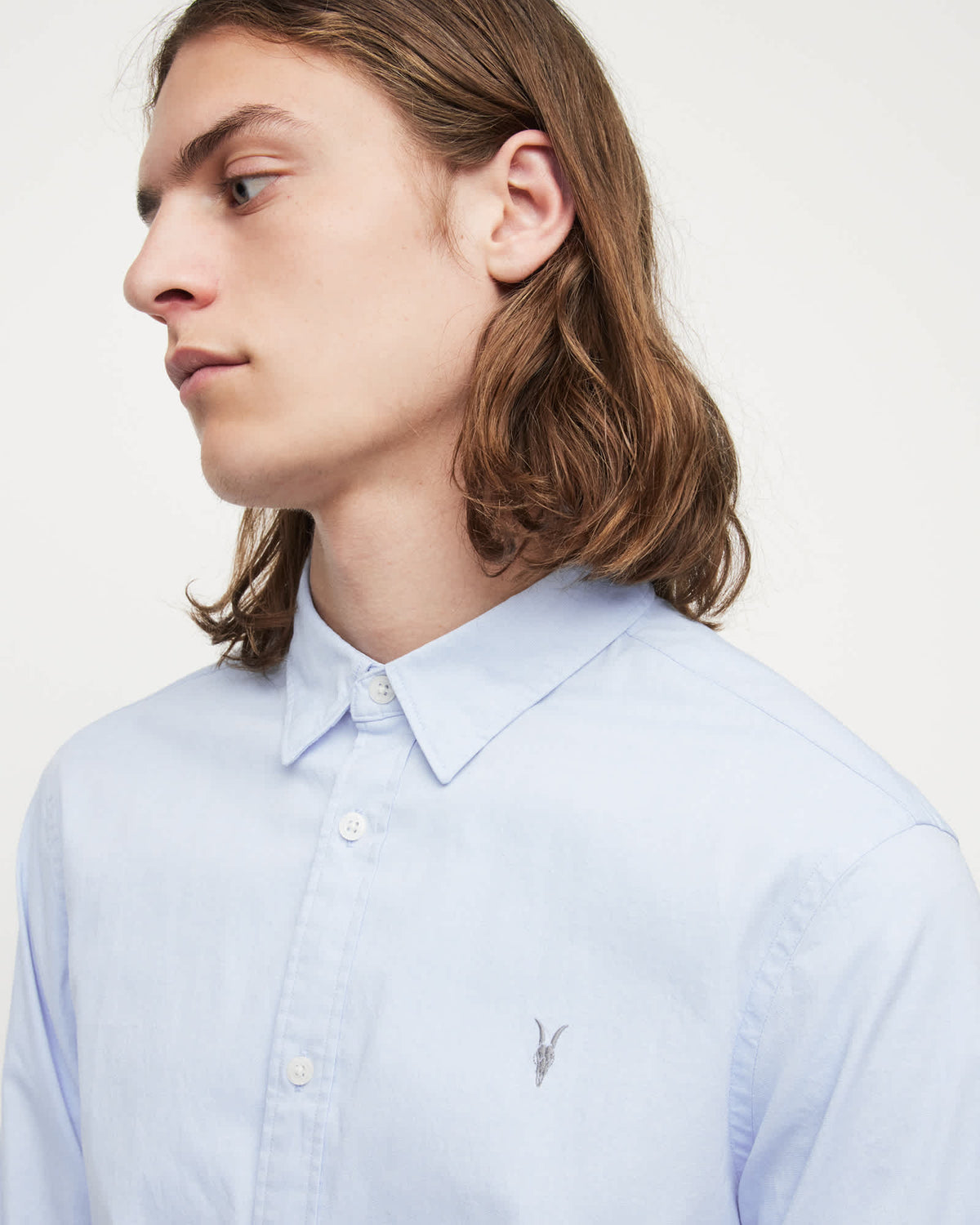 Hawthorne Ramskull Stretch Fit Shirt Light Blue
