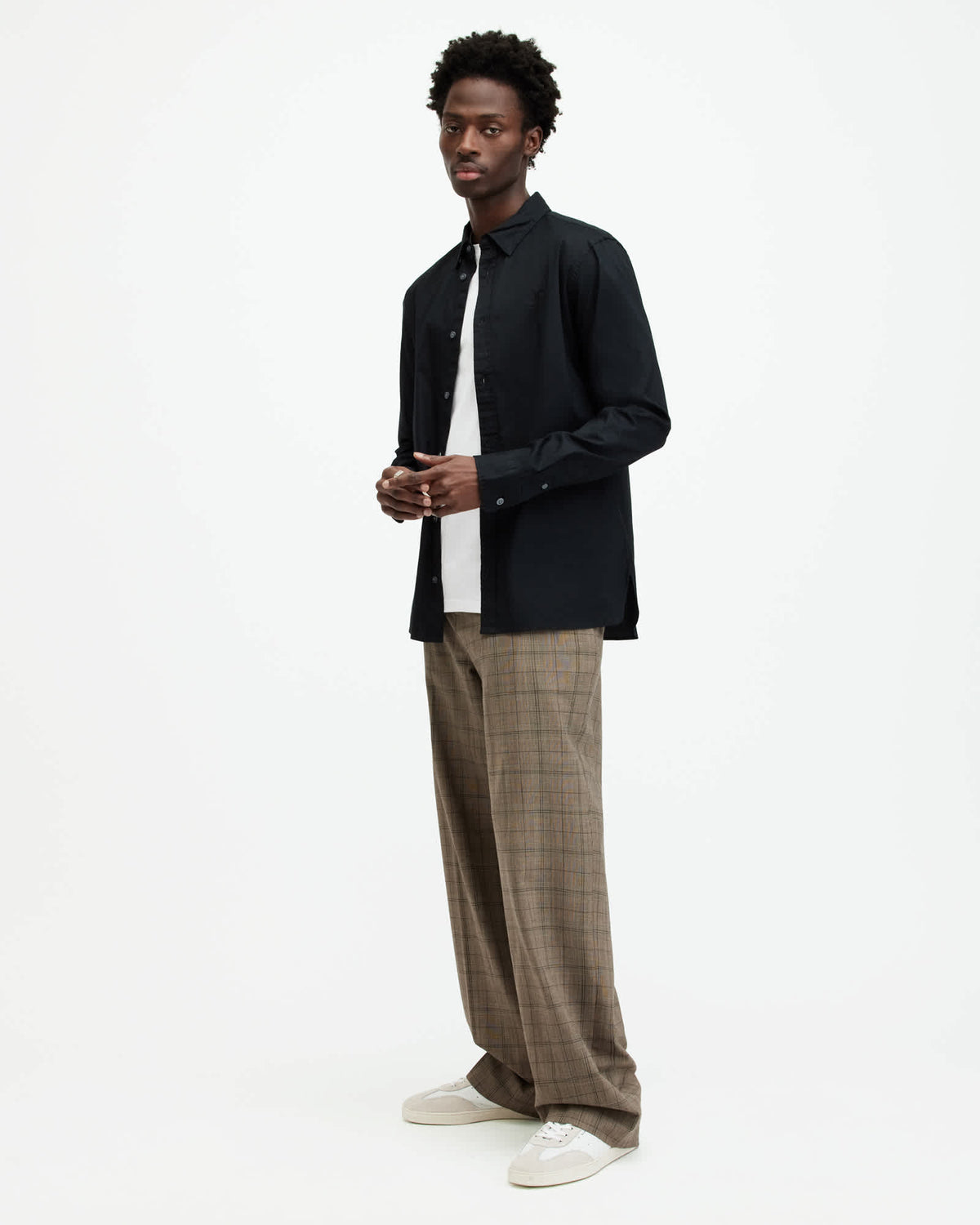 Hawthorne Ramskull Stretch Fit Shirt Black