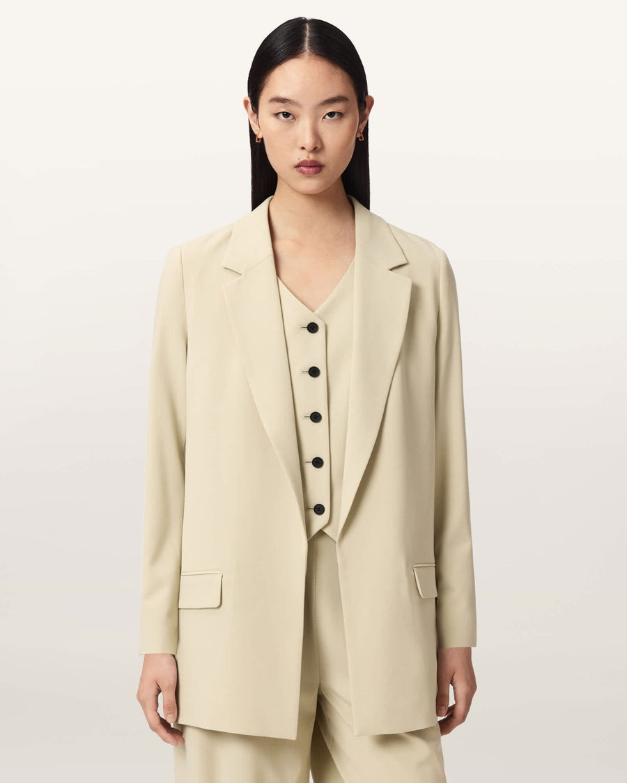 Aleida Lightweight Tri Blazer HAZE GREEN