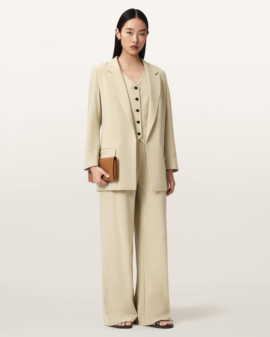 Aleida Lightweight Tri Blazer HAZE GREEN