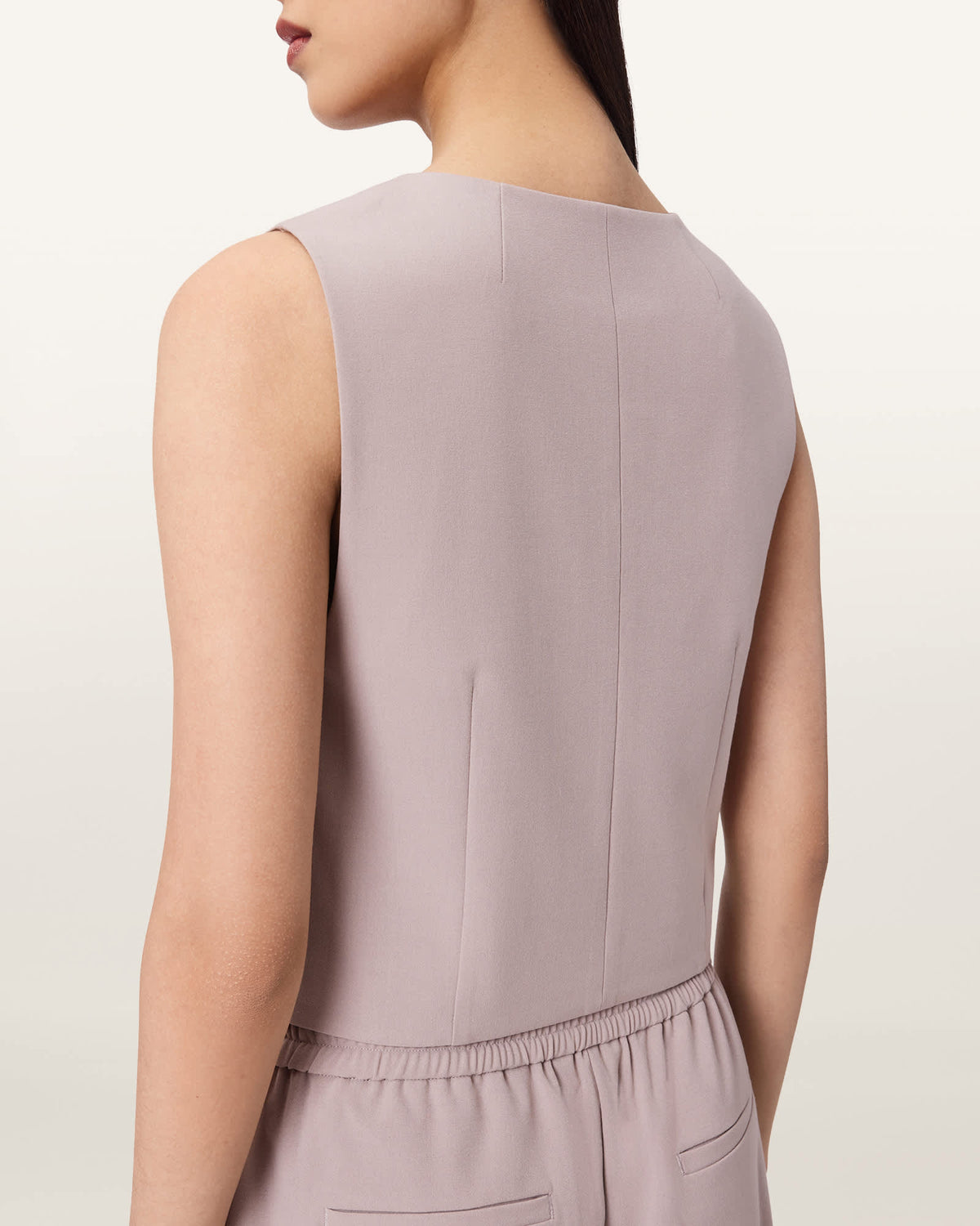 Aleida Lightweight Tri Waistcoat LILAC PURPLE