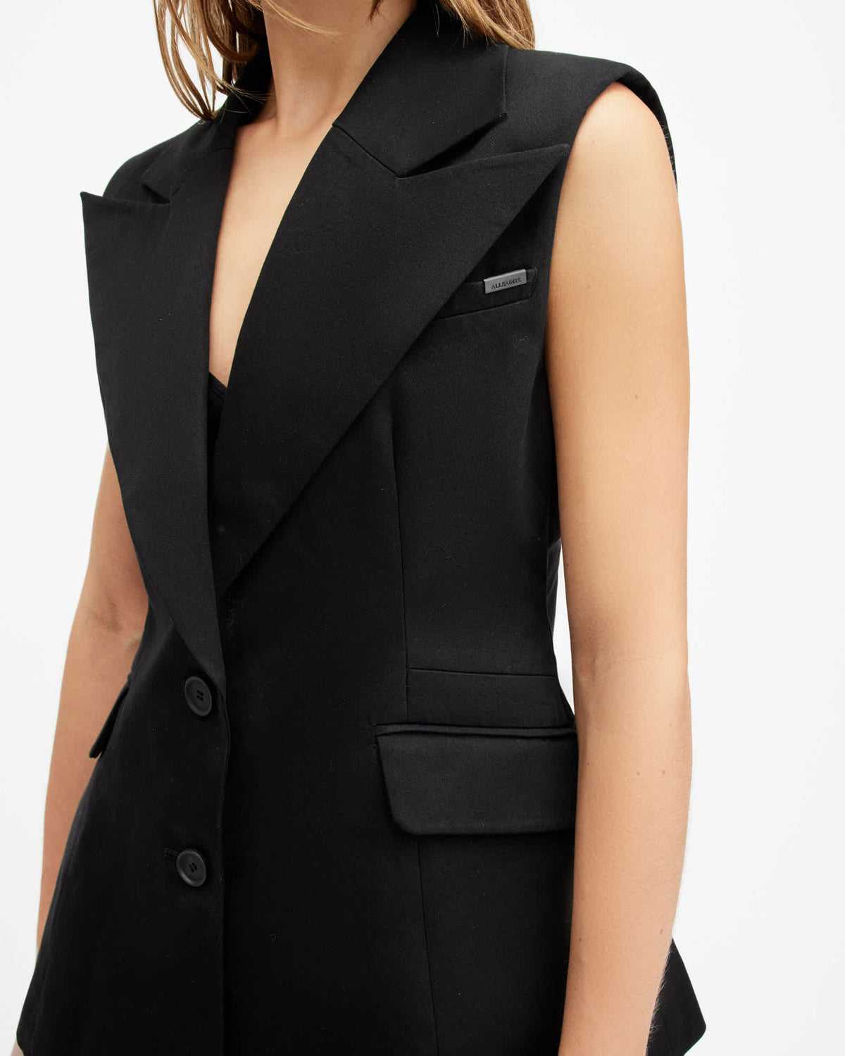 Hally Relaxed Fit Suit Black