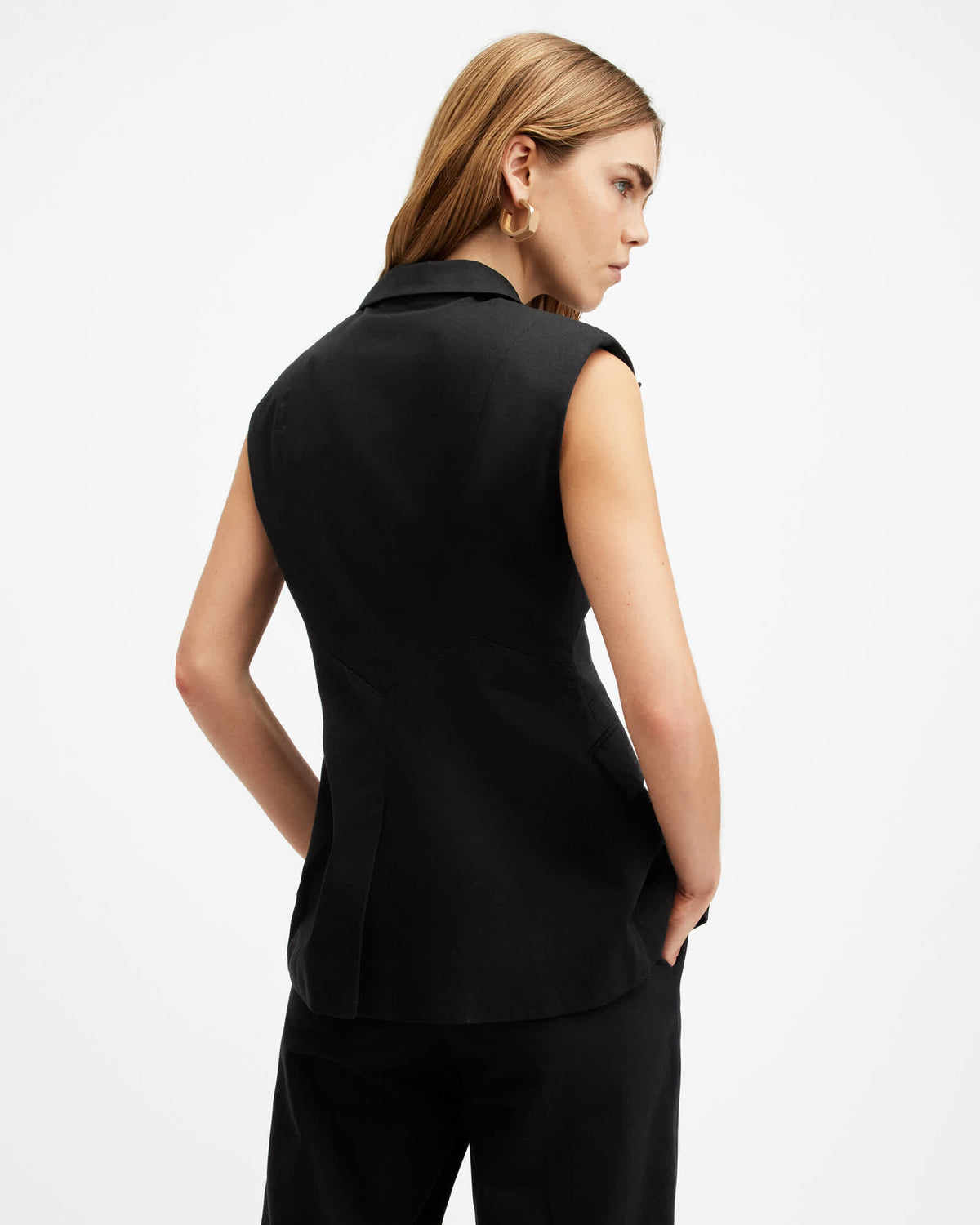 Hally Relaxed Fit Suit Black