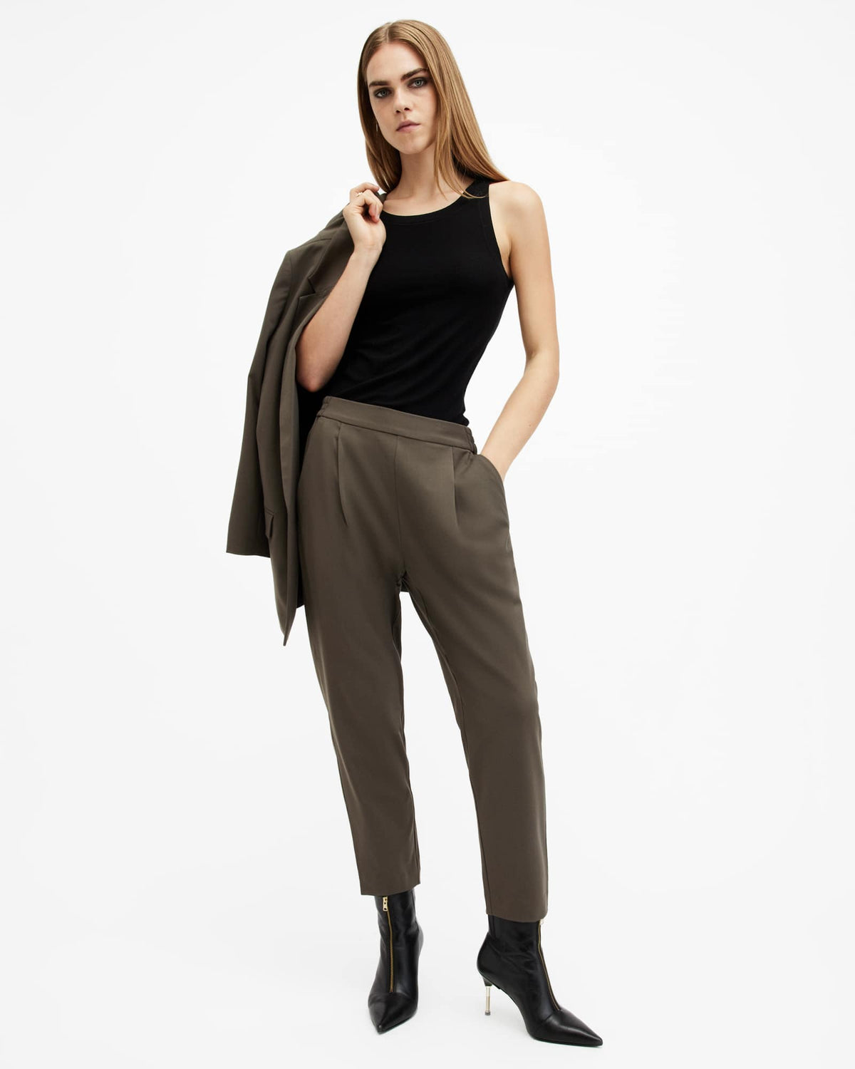 Aleida Lightweight Tri Trousers TARMAC GREEN