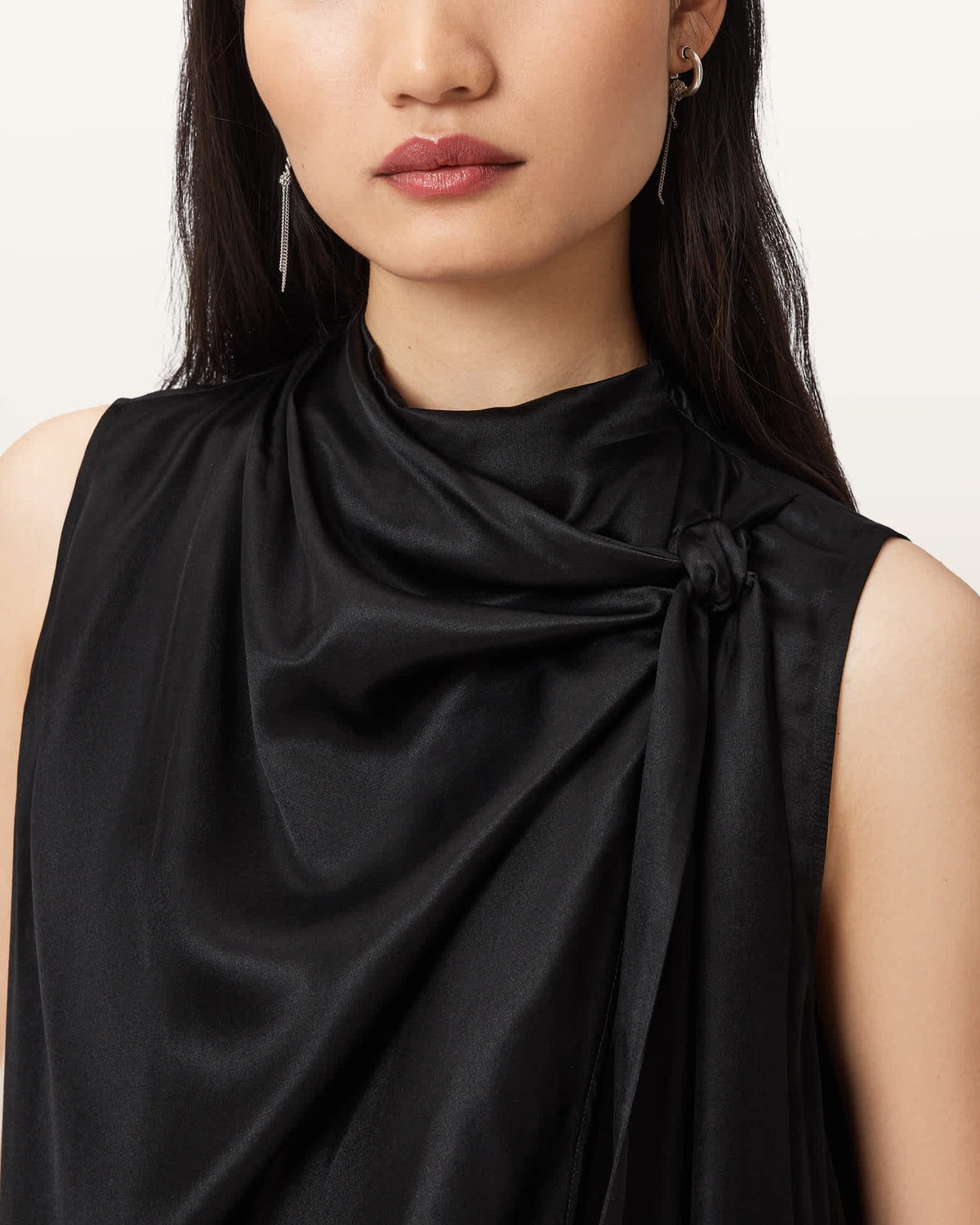 Herela Silk Blend Shirt Black