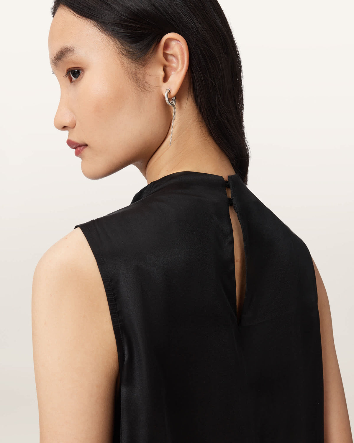 Herela Silk Blend Shirt Black