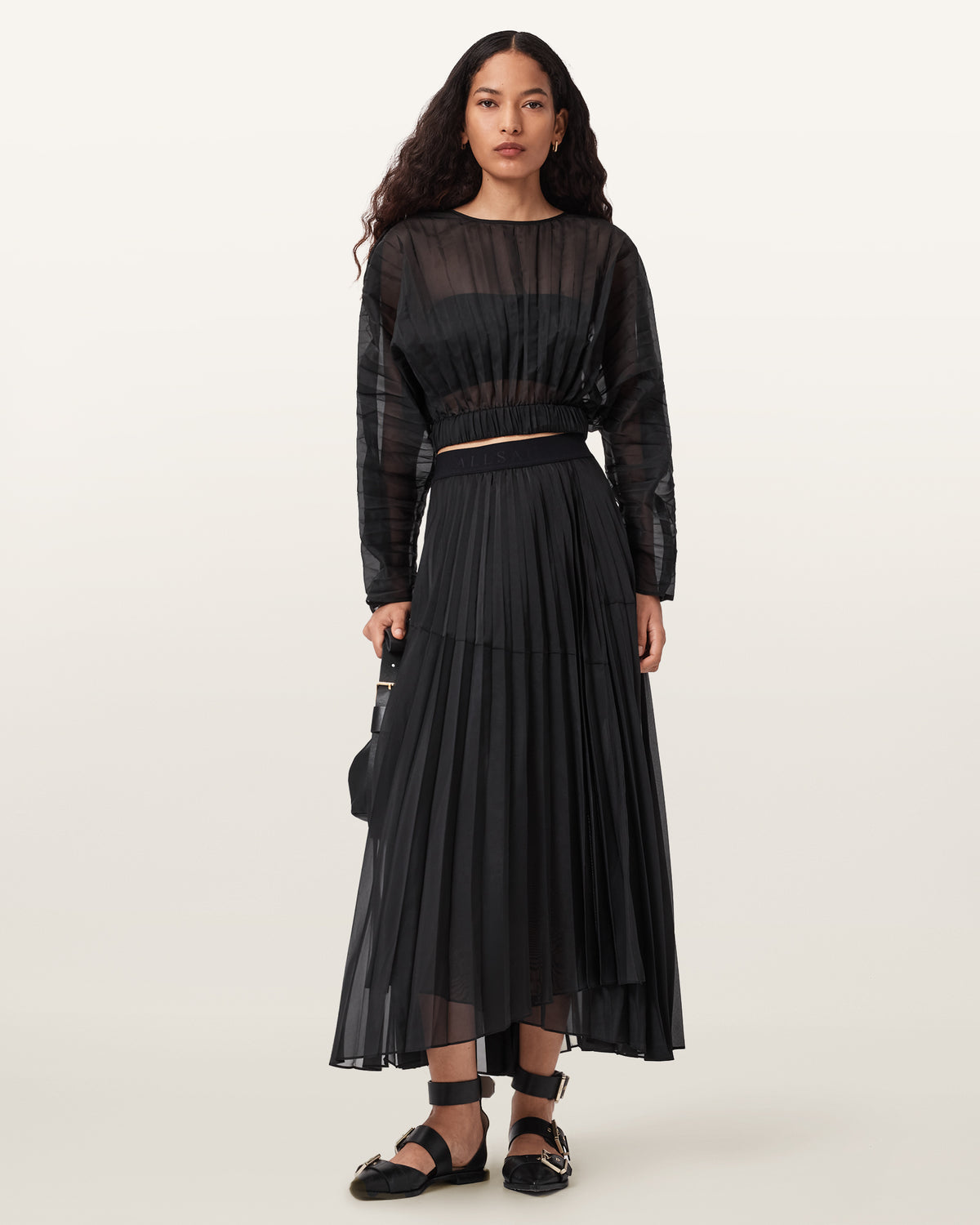 Micaela Pleated Skirt