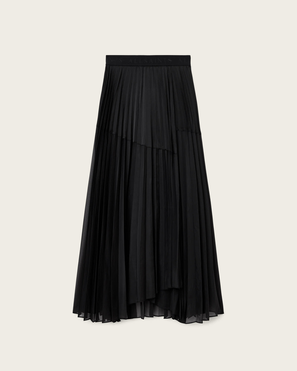 Micaela Pleated Skirt Black